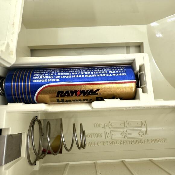 Vintage GE Kitchen Campaign AM/FM Radio With Digital Clock 7-4208B Tested - Picture 10 of 15